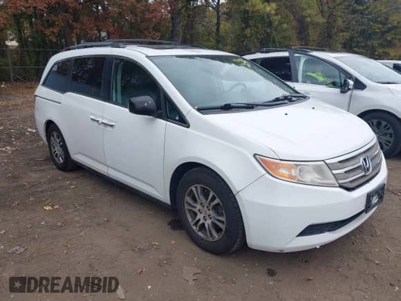 2013 Honda Odyssey EX-L с VIN 5FNRL5H66DB048193, выставлен на аукционе IAAI как лот 43514565 с пробегом 184 996 миль миль и . История ставок и продаж доступна на DreamBid. Изображение 1.