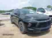 2023 Chevrolet Blazer RS z VIN 3GNKBKRSXPS223692, wystawiony jako IAAI lot #42739242 z przebiegiem 16 824 mil mil oraz . Historia ofert i sprzedaży dostępna na DreamBid. Obrazek 1.
