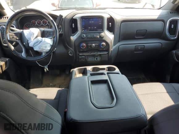 2021 Chevrolet Silverado 1500 LT with VIN 3GCUYDED5MG104448, listed as a Copart auction lot 69136725 with 92,739 mi miles and Salvage title. Bid and sale history available at DreamBid. Image 8.