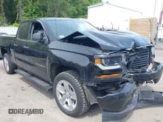 2018 Chevrolet Silverado 1500 Custom with VIN 1GCVKPEC2JZ346737, listed as a IAAI auction lot 42281132 with 51,786 mi miles and . Bid and sale history available at DreamBid. Image 1.