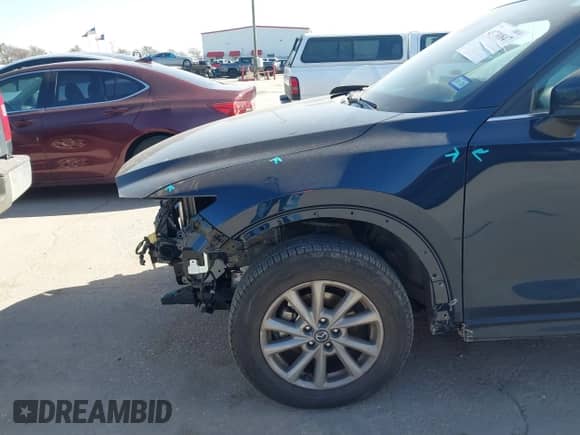 2024 Mazda CX-5 S Preferred with VIN JM3KFBCL6R0469915, listed as a IAAI auction lot 41730847 with 12,153 mi miles and . Bid and sale history available at DreamBid. Image 18.