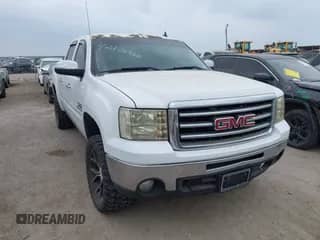 2012 GMC Sierra 1500 SLE with VIN 3GTP1VE06CG213195, listed as a IAAI auction lot 42106360 with 155,623 mi miles and . Bid and sale history available at DreamBid. Image 1.