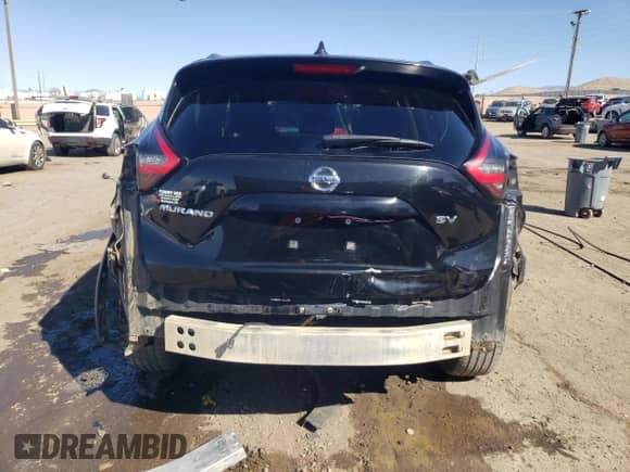 2020 Nissan Murano SV with VIN 5N1AZ2BJXLN160983, listed as a Copart auction lot 46444765 with 74,908 mi miles and Clean title. Bid and sale history available at DreamBid. Image 6.