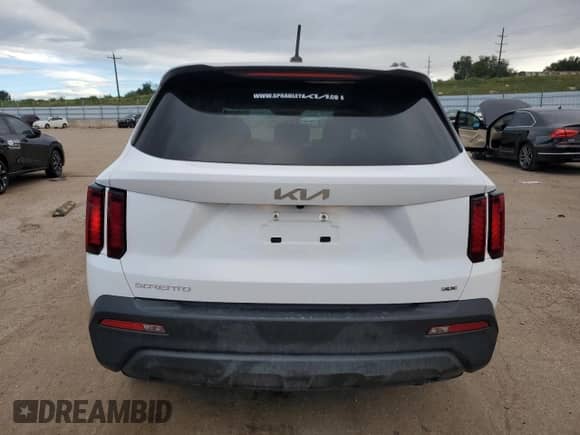 2023 Kia Sorento LX with VIN 5XYRGDLC0PG165406, listed as a Copart auction lot 71907905 with 42,344 mi miles and Salvage title. Bid and sale history available at DreamBid. Image 6.