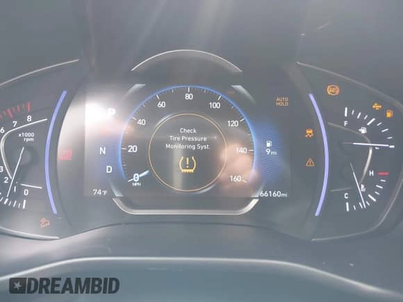 2020 Hyundai Santa Fe SEL with VIN 5NMS3CAA9LH167924, listed as a IAAI auction lot 42394309 with 66,160 mi miles and . Bid and sale history available at DreamBid. Image 7.