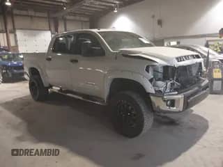 2017 Toyota Tundra SR5 with VIN 5TFEM5F16HX116264, listed as a IAAI auction lot 41309193 with 98,769 mi miles and . Bid and sale history available at DreamBid. Image 1.