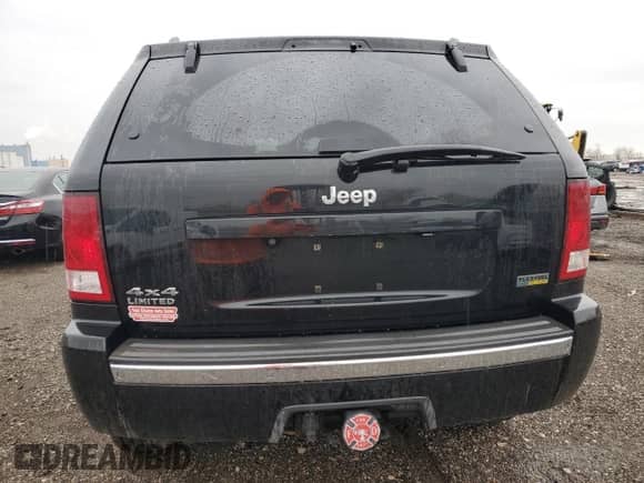 2009 Jeep Grand Cherokee Limited with VIN 1J8HR58P59C520769, listed as a Copart auction lot 47839025 with 137,190 mi miles and Salvage title. Bid and sale history available at DreamBid. Image 6.