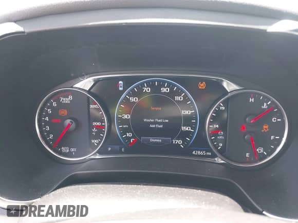 2022 Chevrolet Blazer Premier с VIN 3GNKBFR45NS177940, выставлен на аукционе IAAI как лот 42483925 с пробегом 42 865 миль миль и . История ставок и продаж доступна на DreamBid. Изображение 7.