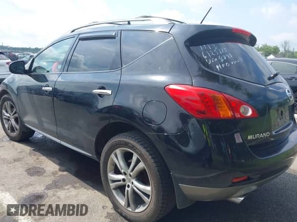 2010 Nissan Murano SL with VIN JN8AZ1MW6AW128728, listed as a IAAI auction lot 42625735 with 151,848 mi miles and . Bid and sale history available at DreamBid. Image 3.