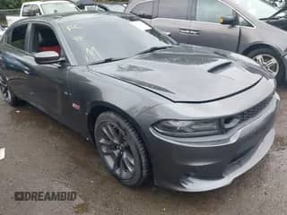 2021 Dodge Charger Scat Pack Widebody z VIN 2C3CDXGJ2MH648700, wystawiony jako IAAI lot #43170230 z przebiegiem 44 217 mil mil oraz . Historia ofert i sprzedaży dostępna na DreamBid. Obrazek 1.