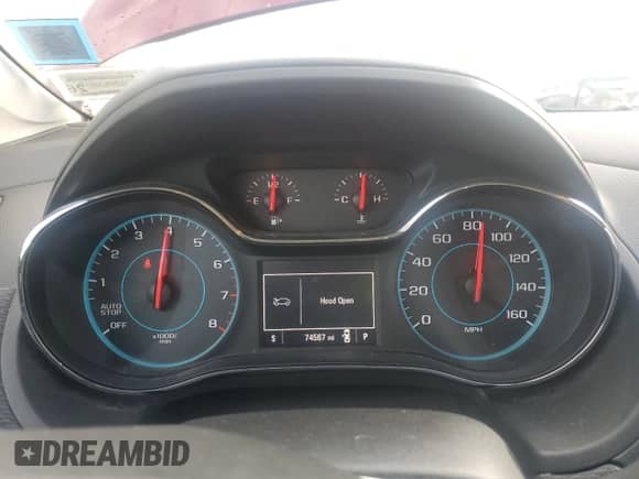 2018 Chevrolet Cruze LT z VIN 1G1BE5SM0J7178032, wystawiony jako Copart lot #89625825 z przebiegiem 74 567 mil mil oraz Szkoda całkowita • Salvage title. Historia ofert i sprzedaży dostępna na DreamBid. Obrazek 9.