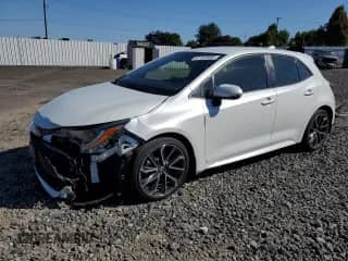 2022 Toyota Corolla XSE with VIN JTNC4MBE5N3163519, listed as a Copart auction lot 81157505 with 28,980 mi miles and Salvage title. Bid and sale history available at DreamBid. Image 1.