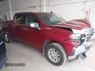 2019 Chevrolet Silverado 1500 LTZ z VIN 3GCUYGEL4KG286567, wystawiony jako IAAI lot #42475533 z przebiegiem 77 386 mil mil oraz . Historia ofert i sprzedaży dostępna na DreamBid. Obrazek 1.