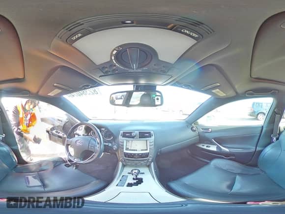 2008 Lexus IS F with VIN JTHBP262585003921, listed as a Copart auction lot 82384074 with 104,117 mi miles and Salvage title. Bid and sale history available at DreamBid. Image 13.