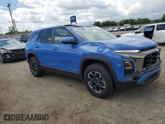 2025 Chevrolet Equinox FWD ACTIV z VIN 3GNAXKEG8SL230934, wystawiony jako Copart lot #60991015 z przebiegiem 862 mil mil oraz Szkoda całkowita • Salvage title. Historia ofert i sprzedaży dostępna na DreamBid. Obrazek 4.