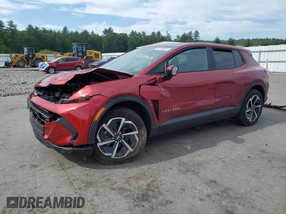2025 Chevrolet Equinox EV LT1 w/PCY с VIN 3GN7DMRP7SS184981, выставлен на аукционе Copart как лот 63158625 с пробегом 1 886 миль миль и Списание • Salvage title. История ставок и продаж доступна на DreamBid. Изображение 1.