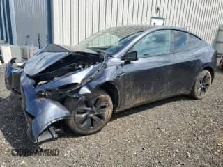 2024 Tesla Model Y Long Range with VIN 7SAYGDEE1RA308450, listed as a Copart auction lot 64661335 with Not provided miles and Salvage title. Bid and sale history available at DreamBid. Image 1.