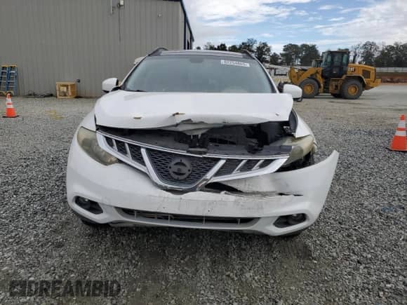 2013 Nissan Murano SL with VIN JN8AZ1MU3DW209852, listed as a Copart auction lot 82254865 with 122,694 mi miles and Salvage title. Bid and sale history available at DreamBid. Image 5.