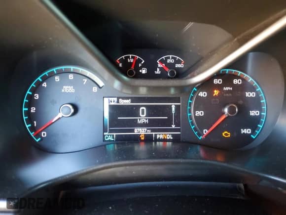 2017 Chevrolet Colorado 2WD LT with VIN 1GCGSCEN4H1195993, listed as a Copart auction lot 82152365 with 97,534 mi miles and Salvage title. Bid and sale history available at DreamBid. Image 9.