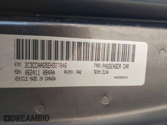 2014 Chrysler 300 с VIN 2C3CCAAG5EH327846, выставлен на аукционе IAAI как лот 43417657 с пробегом 76 397 миль миль и . История ставок и продаж доступна на DreamBid. Изображение 9.