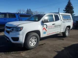 2018 Chevrolet Colorado 4WD Work Truck with VIN 1GCHTBEA5J1313726, listed as a Copart auction lot 39349224 with 111,350 mi miles and Non repairable. Bid and sale history available at DreamBid. Image 1.