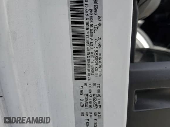 2019 Ram ProMaster Cargo z VIN 3C6TRVCG9KE523012, wystawiony jako Copart lot #43022375 z przebiegiem 92 724 mil mil oraz Nie do naprawy • Non repairable. Historia ofert i sprzedaży dostępna na DreamBid. Obrazek 13.