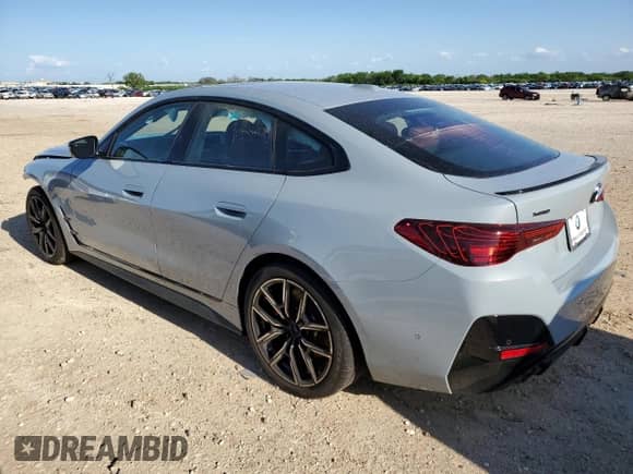 2025 BMW 4 Series 430i xDrive with VIN WBA33FB08SFT89858, listed as a Copart auction lot 52510625 with 1,803 mi miles and Clean title. Bid and sale history available at DreamBid. Image 2.