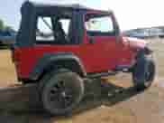 2000 Jeep Wrangler SE with VIN 1J4FA29P6YP703375, listed as a Copart auction lot 66914735 with 174,624 mi miles and Salvage title. Bid and sale history available at DreamBid. Image 3.