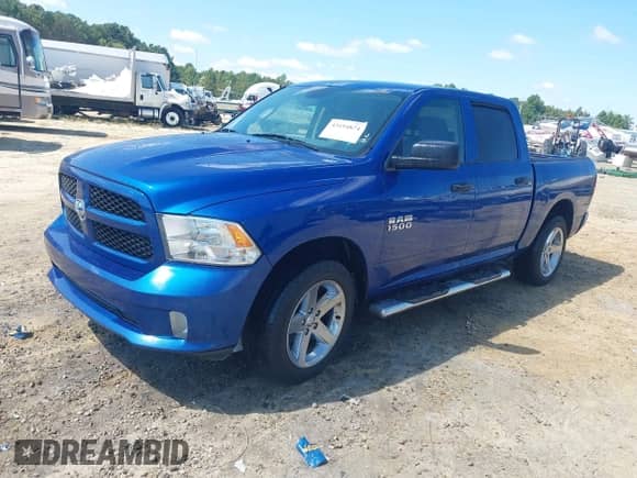 2017 Ram 1500 Express with VIN 1C6RR6KG0HS841284, listed as a IAAI auction lot 43194874 with 208,462 mi miles and . Bid and sale history available at DreamBid. Image 2.