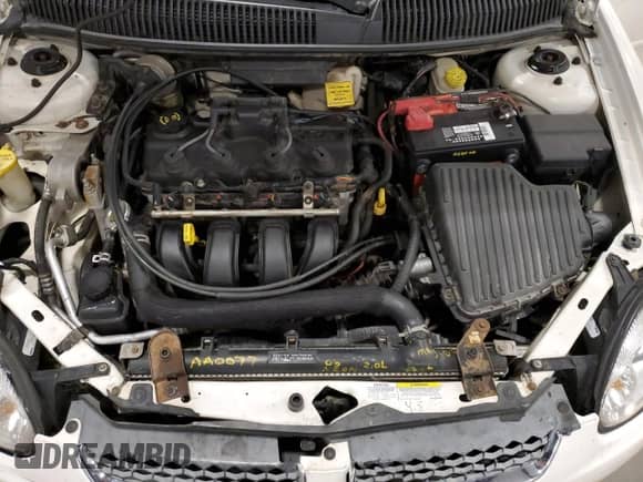 2005 Dodge Neon SXT with VIN 1B3ES56C25D180906, listed as a Copart auction lot 71847705 with 171,978 mi miles and Salvage title. Bid and sale history available at DreamBid. Image 11.