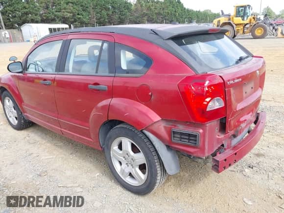 2007 Dodge Caliber SXT with VIN 1B3HB48B97D557715, listed as a IAAI auction lot 43213872 with 68,301 mi miles and . Bid and sale history available at DreamBid. Image 3.