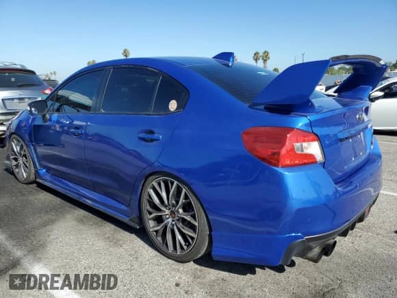2017 Subaru WRX STI with VIN JF1VA2M6XH9834349, listed as a Copart auction lot 69678705 with 107,074 mi miles and Clean title. Bid and sale history available at DreamBid. Image 2.