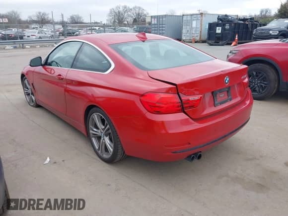 2017 BMW 4 Series 430i with VIN WBA4R7C51HK895681, listed as a IAAI auction lot 41463568 with 65,240 mi miles and . Bid and sale history available at DreamBid. Image 3.