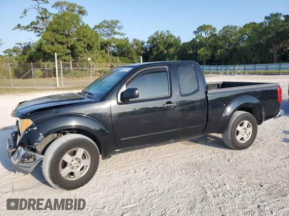 2008 Nissan Frontier SE with VIN 1N6AD06U68C448463, listed as a Copart auction lot 56350155 with 205,262 mi miles and Salvage title. Bid and sale history available at DreamBid. Image 1.