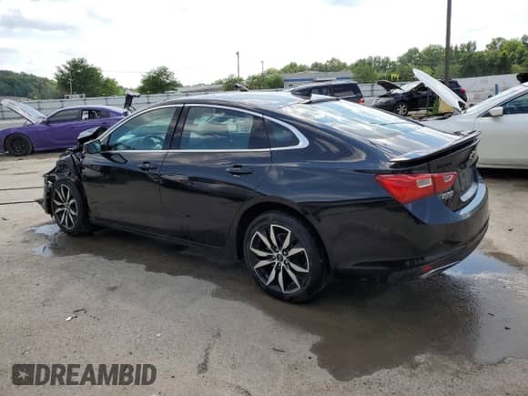 2022 Chevrolet Malibu RS с VIN 1G1ZG5ST7NF215234, выставлен на аукционе Copart как лот 63216825 с пробегом 32 618 миль миль и На запчасти • Non repairable. История ставок и продаж доступна на DreamBid. Изображение 2.