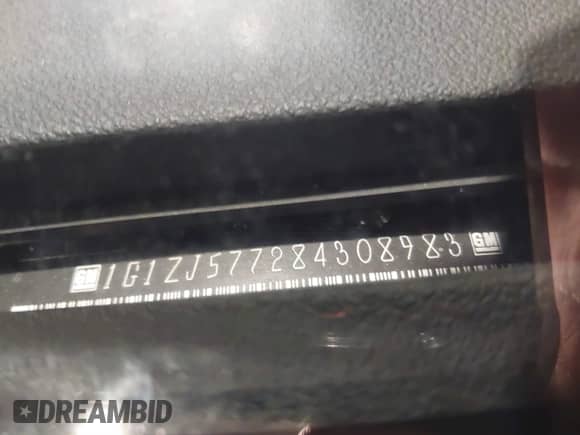 2008 Chevrolet Malibu 2LT с VIN 1G1ZJ577284308983, выставлен на аукционе IAAI как лот 41848518 с пробегом 197 705 миль миль и . История ставок и продаж доступна на DreamBid. Изображение 9.