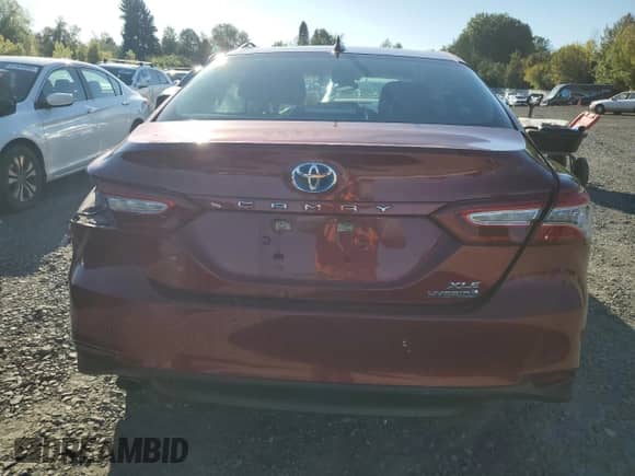 2019 Toyota Camry Hybrid SE с VIN 4T1B21HK3KU520196, выставлен на аукционе Copart как лот 81698945 с пробегом 45 060 миль миль и Списание • Salvage title. История ставок и продаж доступна на DreamBid. Изображение 6.