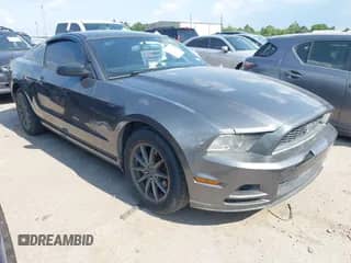 2014 Ford Mustang Premium with VIN 1ZVBP8AM0E5217561, listed as a IAAI auction lot 43002754 with 166,980 mi miles and . Bid and sale history available at DreamBid. Image 1.