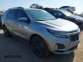 2023 Chevrolet Equinox RS с VIN 3GNAXMEG9PS187746, выставлен на аукционе IAAI как лот 42349989 с пробегом 22 264 миль миль и . История ставок и продаж доступна на DreamBid. Изображение 1.