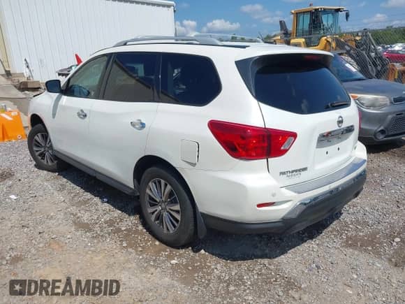 2018 Nissan Pathfinder SL with VIN 5N1DR2MN0JC649253, listed as a IAAI auction lot 42669381 with 162,079 mi miles and . Bid and sale history available at DreamBid. Image 3.