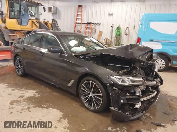 2023 BMW 5 Series 540i xDrive with VIN WBA73BJ04PCL95113, listed as a IAAI auction lot 41173700 with Not provided miles and . Bid and sale history available at DreamBid. Image 1.