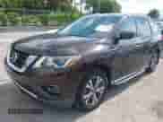 2019 Nissan Pathfinder SL with VIN 5N1DR2MN3KC581063, listed as a IAAI auction lot 42311710 with 142,252 mi miles and . Bid and sale history available at DreamBid. Image 17.