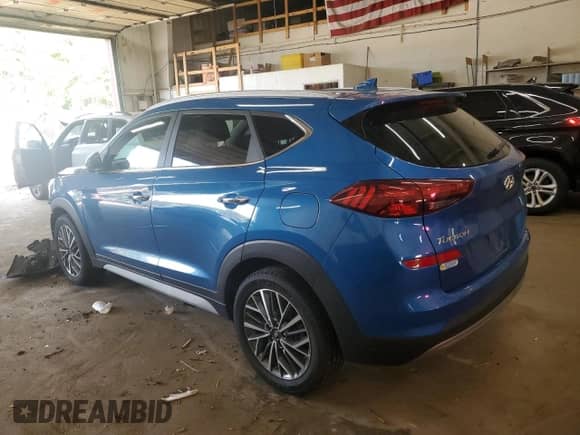 2020 Hyundai Tucson Limited with VIN KM8J3CAL4LU125467, listed as a Copart auction lot 80824535 with 85,927 mi miles and Salvage title. Bid and sale history available at DreamBid. Image 2.
