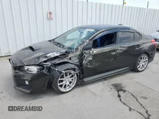 2017 Subaru WRX STI with VIN JF1VA2M68H9812821, listed as a Copart auction lot 61601185 with 79,261 mi miles and Salvage title. Bid and sale history available at DreamBid. Image 1.