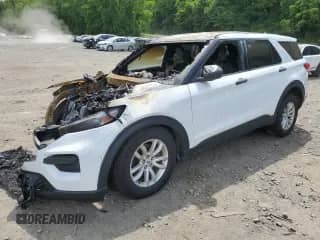 2020 Ford Explorer z VIN 1FMSK8BBXLGC10189, wystawiony jako Copart lot #58836304 z przebiegiem Nie podano mil oraz Szkoda całkowita • Salvage title. Historia ofert i sprzedaży dostępna na DreamBid. Obrazek 1.