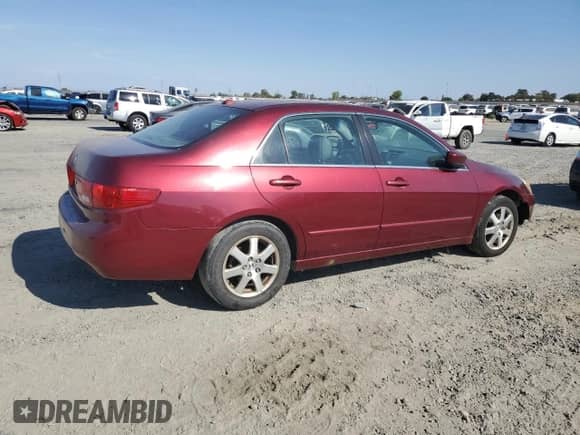 2005 Honda Accord EX-L с VIN 1HGCM66885A074805, выставлен на аукционе Copart как лот 71470335 с пробегом 162 110 миль миль и Чистый • Clean title. История ставок и продаж доступна на DreamBid. Изображение 3.