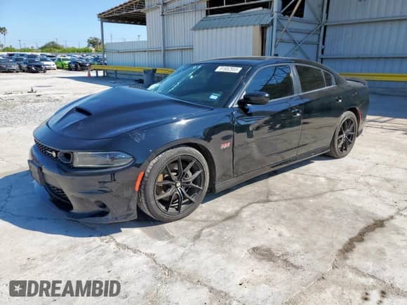 2022 Dodge Charger Scat Pack с VIN 2C3CDXGJ8NH217344, выставлен на аукционе Copart как лот 81952955 с пробегом 55 977 миль миль и Списание • Salvage title. История ставок и продаж доступна на DreamBid. Изображение 1.