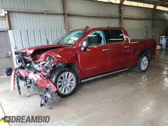 2021 GMC Sierra 1500 Denali z VIN 3GTU9FET0MG442081, wystawiony jako Copart lot #56964685 z przebiegiem 41 837 mil mil oraz Szkoda całkowita • Salvage title. Historia ofert i sprzedaży dostępna na DreamBid. Obrazek 1.