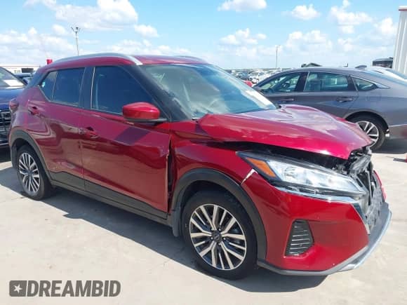 2024 Nissan Kicks SV с VIN 3N1CP5CV9RL558400, выставлен на аукционе IAAI как лот 43209265 с пробегом 10 119 миль миль и . История ставок и продаж доступна на DreamBid. Изображение 1.