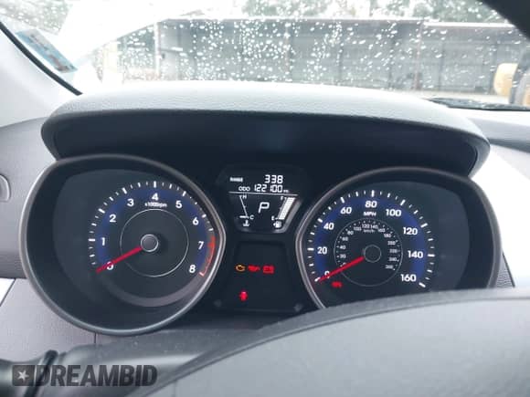 2013 Hyundai Elantra GLS with VIN 5NPDH4AE7DH392060, listed as a IAAI auction lot 43318152 with 122,100 mi miles and . Bid and sale history available at DreamBid. Image 7.